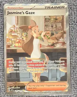 Jasmine's Gaze 245/191 Sv08: Surging Sparks Holo - Pokemon Card - Image 1