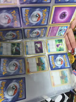 Selection of Pokemon Cards In Folder with Binder - Image 2
