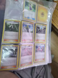 Selection of Pokemon Cards In Folder with Binder - Image 4