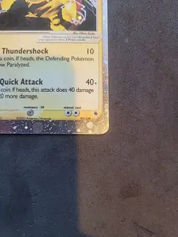 Pokemon TCG Electabuzz EX Holo Ultra Rare Card Ruby and Sapphire 97/109 Lp/mp - Image 2