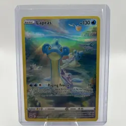 Pokemon Lapras GG05/GG70 Crown Zenith Holo Ultra Rare Card 130 HP - Image 1