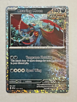 Roaring Moon 011/015 McDonald’s Pokemon Promo Card Holo NM or better QTY - Image 1