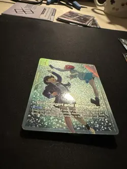 Schoolgirl and Smuggler | ST06-012 | C+ - FOIL - Gundam Card Game Clan Unity - Image 3