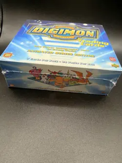 Digimon Trading Cards Upper Deck Animated Series Sealed Box 2000 - Image 2