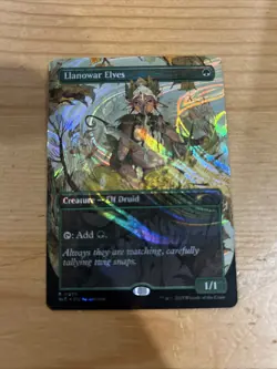 Halo Foil - Llanowar Elves - MTG Encyclopedia Of Magic - Secret Lair - 0039 - Image 1