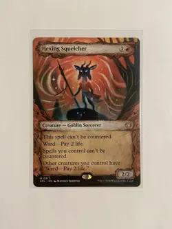 Magic the Gathering: Lorwyn Eclipsed Hexing Squelcher Showcase Non-Foil NM 👀🔥 - Image 1