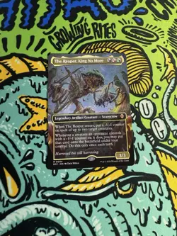 The Reaper, King No More (Borderless) Commander: Lorwyn Eclipsed Regular - Image 1