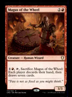 Magus of the Wheel LP Light Play Commander Anthology MTG [12002] - Image 1