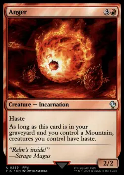 Commander: FINAL FANTASY #289 Anger - Image 1