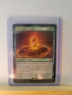 The Earth Crystal 0184 MTG Final Fantasy (FIN) English NM - Image 1