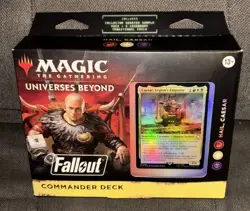 Magic The Gathering FALLOUT Commander Deck {HAIL, CAESAR} Collector Booster Pk - Image 1