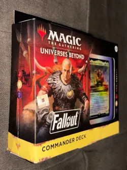 Magic The Gathering FALLOUT Commander Deck {HAIL, CAESAR} Collector Booster Pk - Image 3