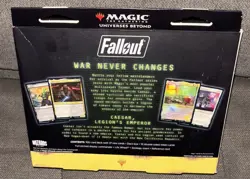 Magic The Gathering FALLOUT Commander Deck {HAIL, CAESAR} Collector Booster Pk - Image 5