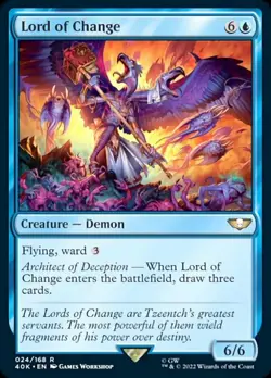 1x Lord of Change NM-Mint, English Commander: Universes Beyond: Warhammer 40,000 - Image 1