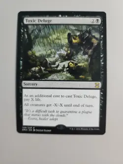 MTG Toxic Deluge Eternal Masters 108/249 Regular Rare - Image 1