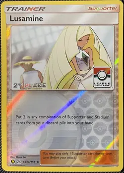 Lusamine (League Challenge) [2nd Place] 153A/156 League & Championship Pokemon - Image 1