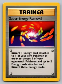Pokemon TCG Base Set Super Energy Removal 079/102 - Image 1