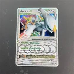 Nintendo Pokemon TCG Arceus LV.X Holo Level-Up 3 Card Lot - Image 1