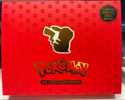 POKEMON 24K GOLD PLATED INGOTS BARS 6-in-1 EXCLUSIVE SET Limited 688 Worldwide - Image 5