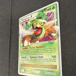 Pokemon Torterra LV.X DP09 Diamond and Pearl Holo Promo Level Up 160HP - Image 2