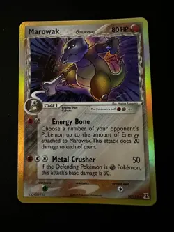 Pokemon TCG Marowak (Delta Species) Holo Rare Delta Species 10/113 - Image 1