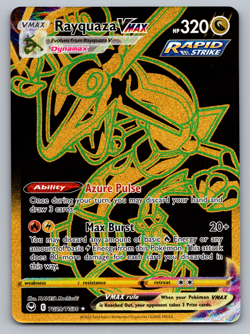 Rayquaza VMAX Pokemon Silver Tempest Trainer Gallery TG29/TG30 Secret Rare NM - Image 1