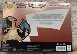 Pokemon TCG Celebrations Collection Lance's Charizard V Box Sealed - Image 2