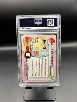1999 Meowth #52 Topps Tv Series Pokemon PSA 10 - Image 2