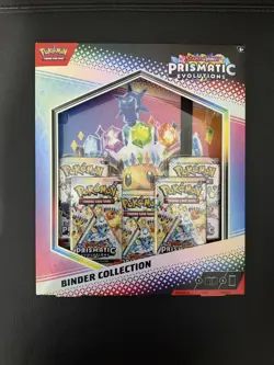 Pokemon TCG Scarlet & Violet Prismatic Evolutions Binder Collection - Sealed - Image 1