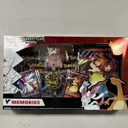 Pokemon Celebrations V Memories Box Booster Exclusive Charizard Sylveon English - Image 1