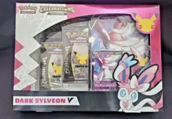 Pokemon Celebrations Dark Sylveon V Collection Box Sealed - Image 1