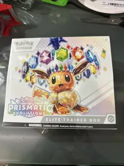 Pokemon TCG Scarlet & Violet Prismatic Evolutions ETB New Factory Sealed 🔥🔥 - Image 1