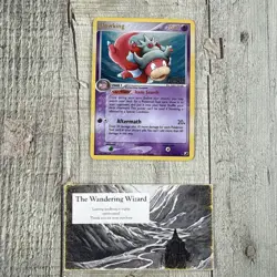 Pokemon TCG Slowking 14/115 EX Unseen Forces Holo Rare Stamped Vintage 2005 HP - Image 1