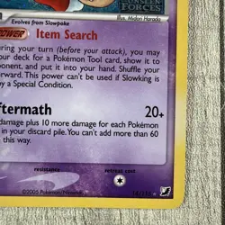 Pokemon TCG Slowking 14/115 EX Unseen Forces Holo Rare Stamped Vintage 2005 HP - Image 5