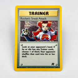 Pokemon Rocket's Sneak Attack 16/82 Team Rocket Holo 2000 - LP - Image 1