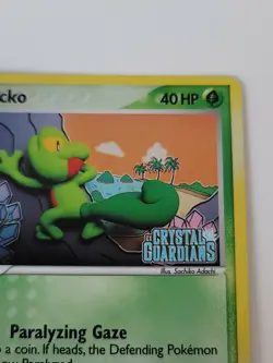 Pokemon TCG Treecko EX Crystal Guardians 67/100 Reverse Holo Common - Image 4