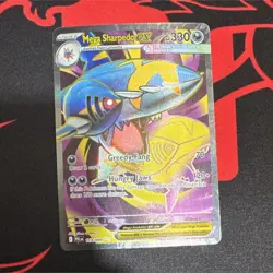 Pokemon Mega Sharpedo EX Ultra Rare Holo 330 HP 113/094 Phantasmal Flames - Image 1