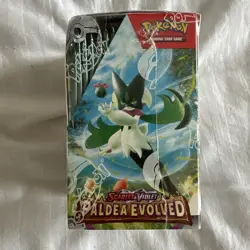 Pokemon TCG Scarlet & Violet Paldea Evolved Half Booster Box, 18 Packs, Sealed - Image 4