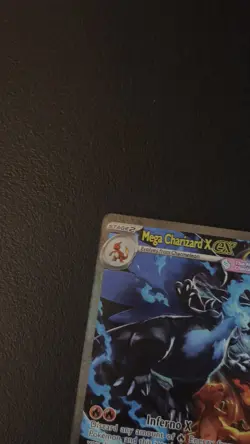 Mega Charizard X EX SIR 125/094 Phantasmal Flames English Pokemon TCG Pack Fresh - Image 4