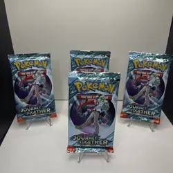 Pokemon TCG Scarlet & Violet Journey Together ( Booster Packs ) 4 Packs - Image 1
