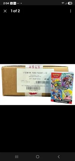 Pokemon Scarlet & Violet Journey Together Booster Bundle Case (25 Boxes) Sealed - Image 3