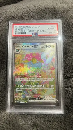 Pokemon Venusaur ex Scarlet & Violet 151 Special Illustration Rare PSA 10 Holo - Image 1