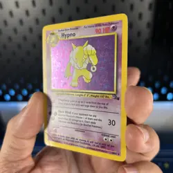 Pokemon TCG Hypno Fossil 8/62 Holo English 1999 Vintage WOTC HP See Pics - Image 3