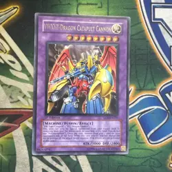 Yugioh! VWXYZ-Dragon Catapult Cannon Ultimate Rare EEN-EN031 1st Edition VLP - Image 1