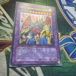 Yugioh! VWXYZ-Dragon Catapult Cannon Ultimate Rare EEN-EN031 1st Edition VLP - Image 3