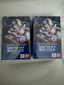 One Piece CCG The Azure Sea’s Seven Double Pack 2 Boxes Factory Sealed English - Image 1