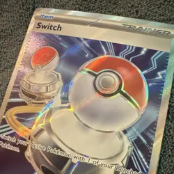 Switch 123/094 Me02 Phantasmal Flames Ultra Rare Holo Pokemon TCG Card NM - Image 2