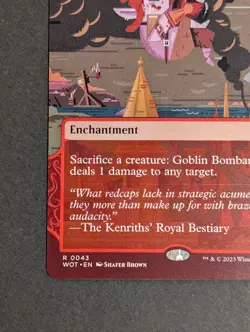 MTG Card - 1x Goblin Bombardment - Wilds of Eldraine - NM - MAgic The Gathering - Image 5