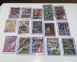 Japanese Pokemon Card Art Rare Mega Attack SR Job Lot 17 card bundle - Image 1
