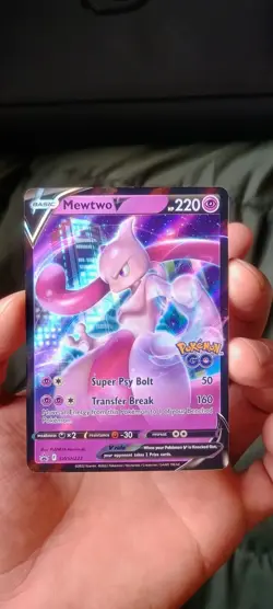 Mewtwo V SWSH223 SWSH: Sword & Shield Promo Cards Holo - Image 1